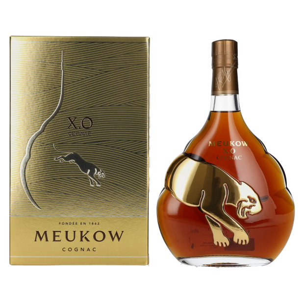 Meukow X.O. Gold Panther Cognac