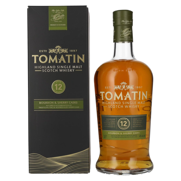Tomatin 12 Years Old Bourbon & Sherry Casks