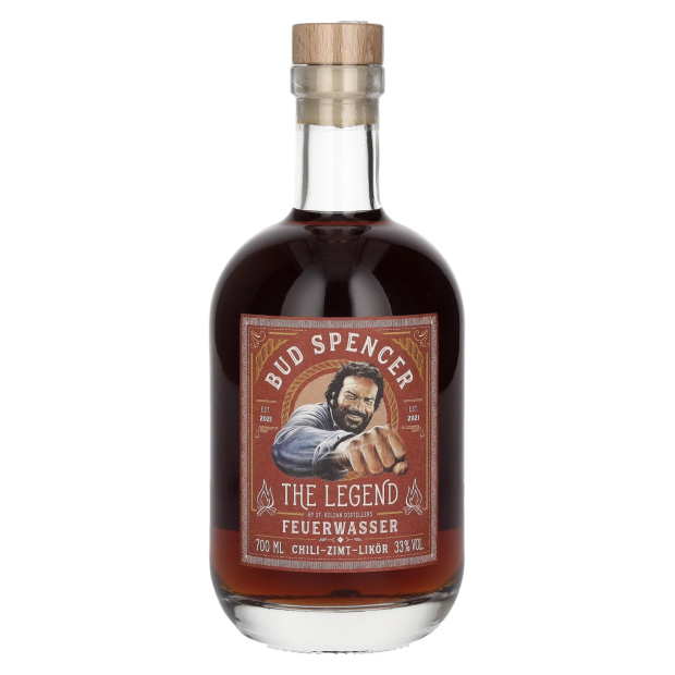 St. Kilian Distillers BUD SPENCER The Legend Feuerwasser Chili-Zimt-Likör