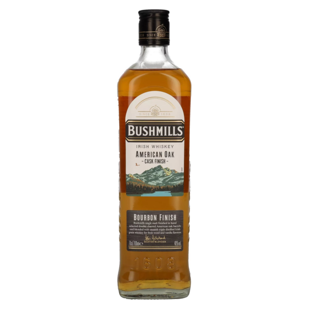 Bushmills Irish Whiskey American Oak BOURBON FINISH