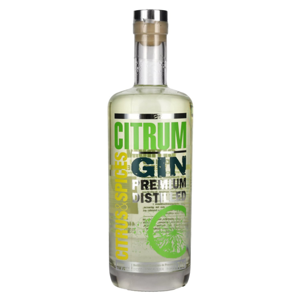Citrum Gin Premium Distilled Citrus Spices