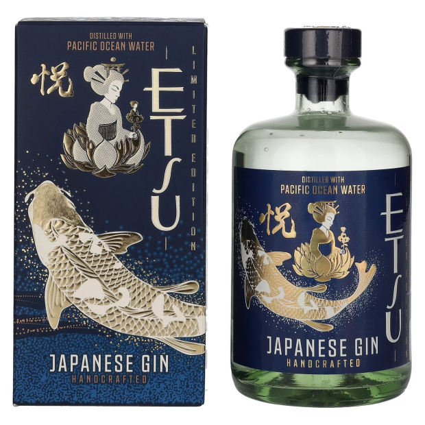 Etsu Japanese Gin PACIFIC OCEAN WATER Limited Edition