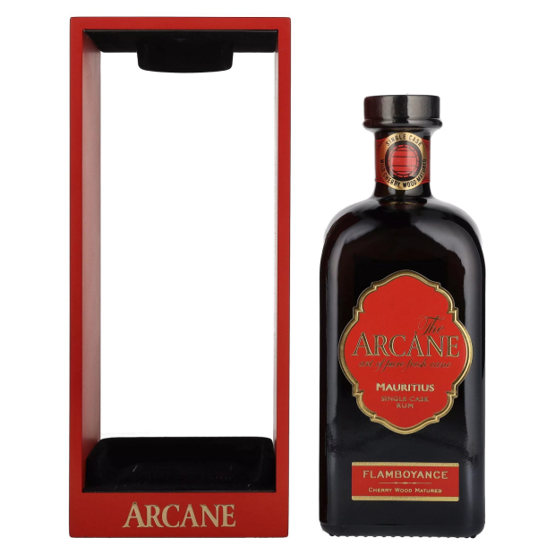The Arcane FLAMBOYANCE Single Cask Rum in Holzkiste