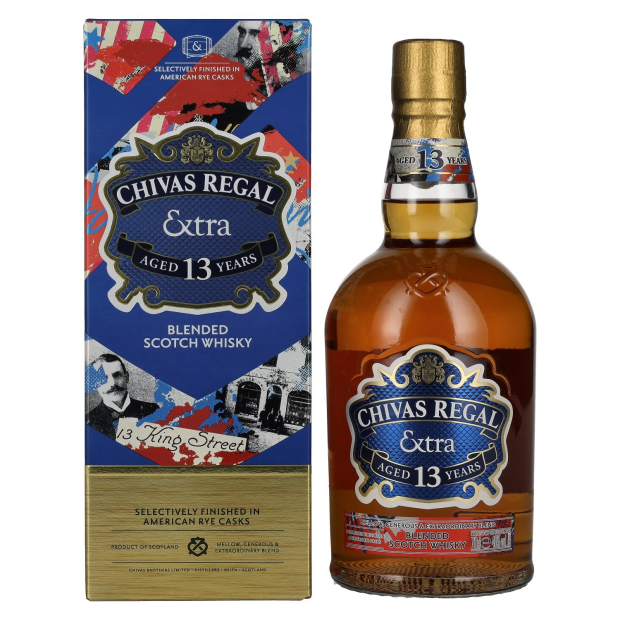 Chivas Regal EXTRA 13 Years Old AMERICAN RYE CASKS Finish