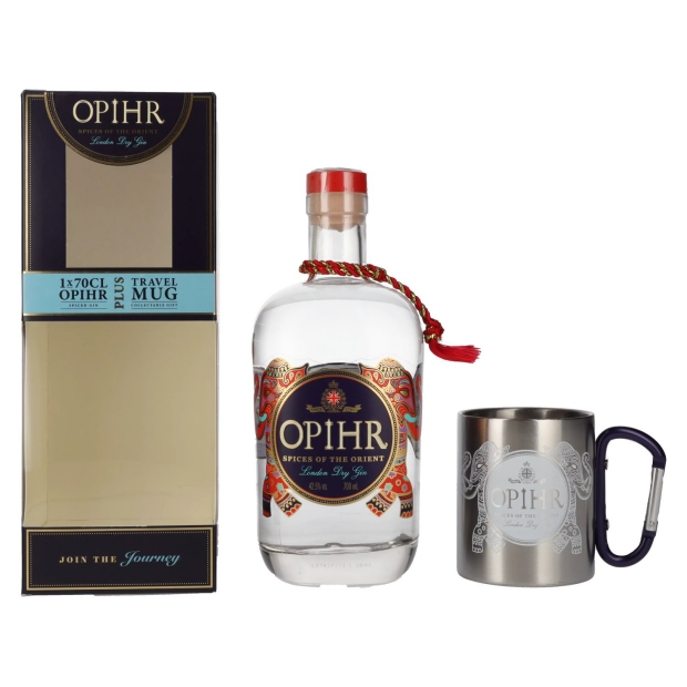 Opihr ORIENTAL SPICED London Dry Gin con Travel Mug