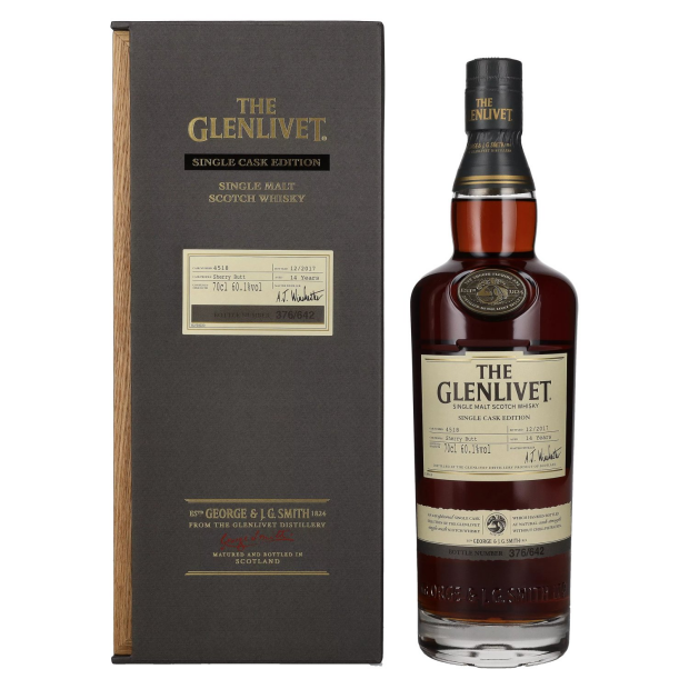 The Glenlivet 14 Years Old SINGLE CASK EDITION Sherry Butt 2017