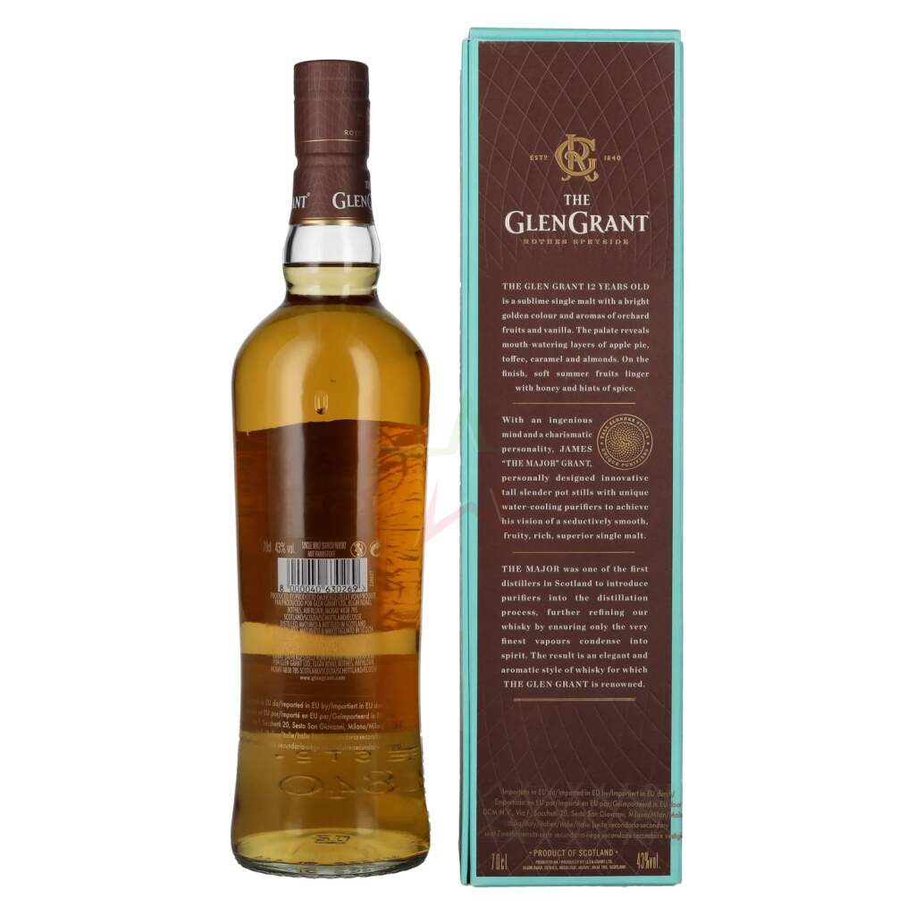 Glen Grant 12 Anni Single Malt - Spirit Italia, 40,50 €