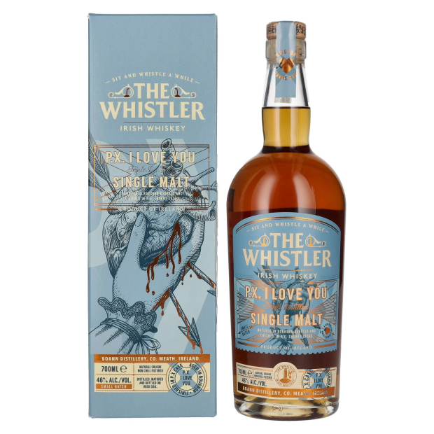 The Whistler P.X. I LOVE YOU Single Malt Irish Whiskey