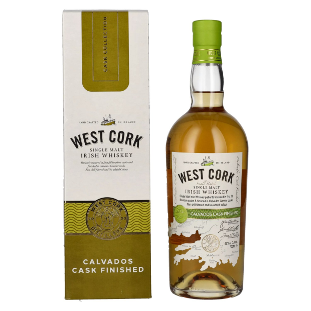 West Cork Single Malt Irish Whiskey CALVADOS CASK FINISHED