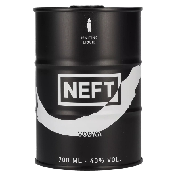 NEFT Vodka White Barrel Limited Edition Black