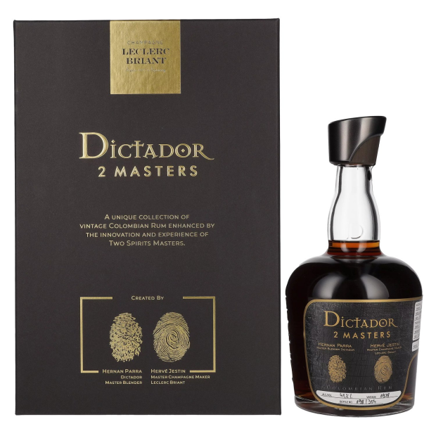 Dictador 2 MASTERS 1978 39 Years Old Colombian Rum Leclerc Briant Finish 2nd Release