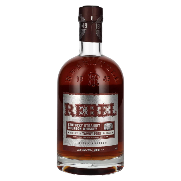 Rebel Kentucky Straight Bourbon Whisky TAWNY PORT Barrel Finish