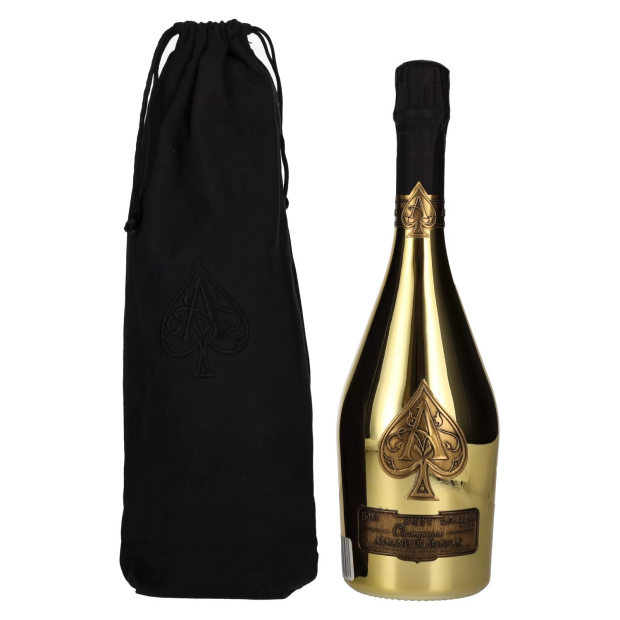 Armand de Brignac Champagne Brut Gold in Velvet Bag