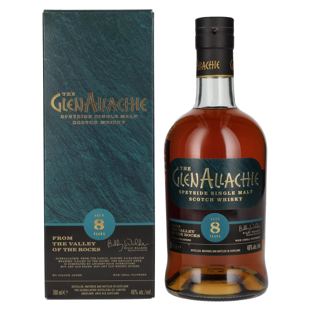 The GlenAllachie 8 Years Old Speyside Single Malt Scotch Whisky