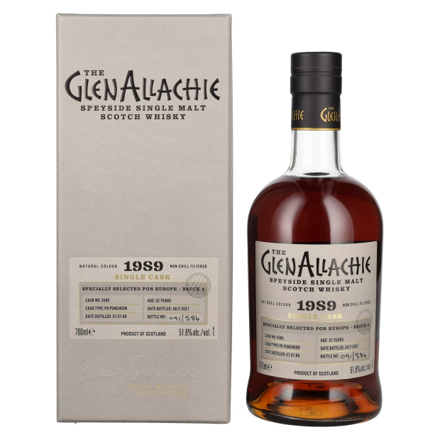The GlenAllachie SINGLE CASK 32 Years Old PX PUNCHEON
