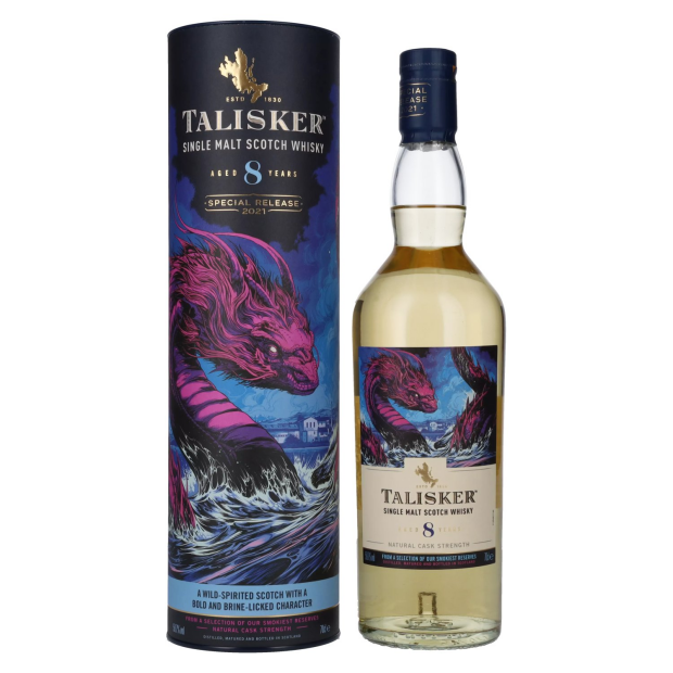 Talisker 8 Years Old Single Malt Scotch Whisky Special Release 2021