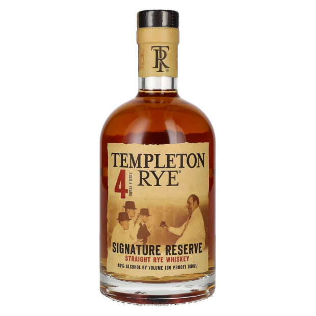 Templeton Rye 4 Years Old Signature Reserve Straigth Rye Whiskey