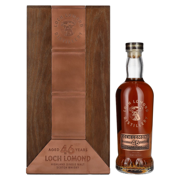 Loch Lomond 46 Years Old Single Malt Scotch Whisky Release No. 2 in cassa di legno