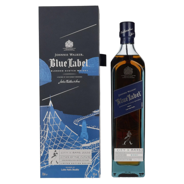Johnnie Walker Blue Label City Edition Mars Blended Scotch Whisky