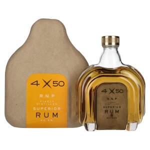 4X50 R.N.P. Finely Distilled Superior Rum 40,5% Vol. 0,7l...