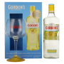 Gordons SICILIAN LEMON Distilled Gin mit Glas