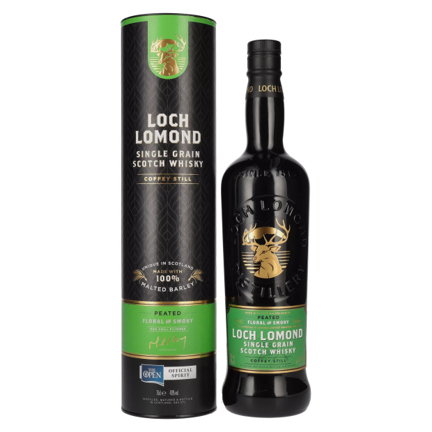 Loch Lomond PEATED Floral & Smoky Single Grain Scotch Whisky