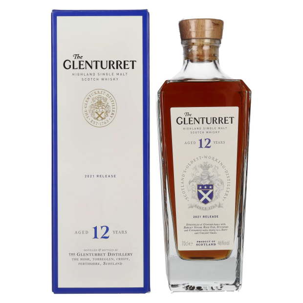 The Glenturret 12 Years Old Single Malt Scotch Whisky Release 2021