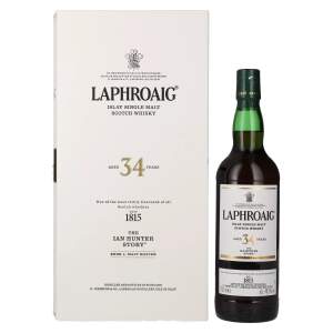 Laphroaig 34 Years Old The Ian Hunter Story Book 4: Malt...