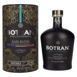 Botran Ron RARE BLEND Vintage French Wine Cask 40% Vol....