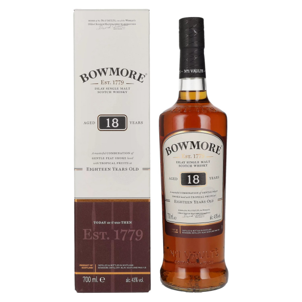 Bowmore 18 Years Old Islay Single Malt Scotch Whisky