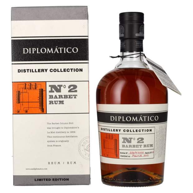 Diplomático Distillery Collection N° 2 BARBET Rum