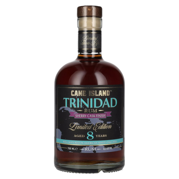 Cane Island TRINIDAD 8 Years Old Rum Sherry Cask Finish Limited Edition