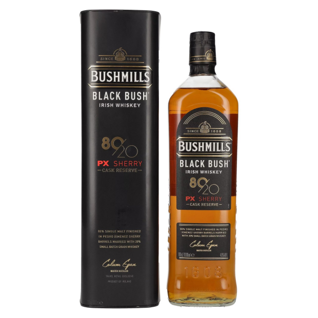 Bushmills BLACK BUSH 80/20 PX Sherry Cask Reserve Irish Whiskey