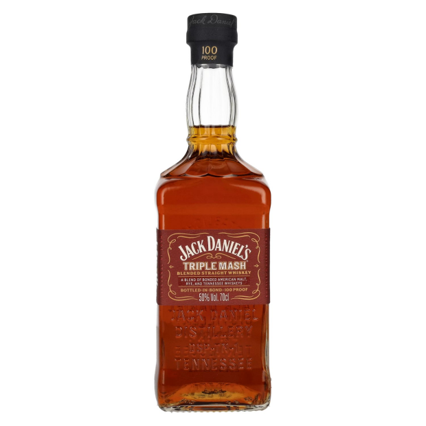 Jack Daniels BOTTLED-IN-BOND Blended Straight Whiskey TRIPLE MASH