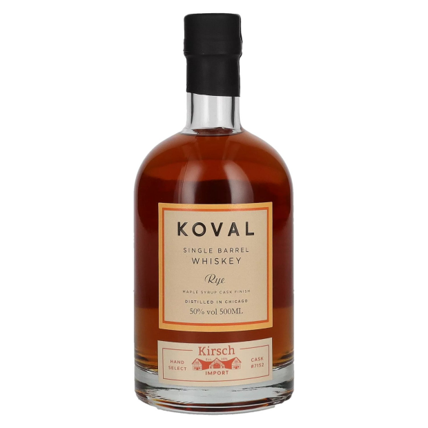 Koval RYE Single Barrel Whiskey Maple Syrup Cask Finish