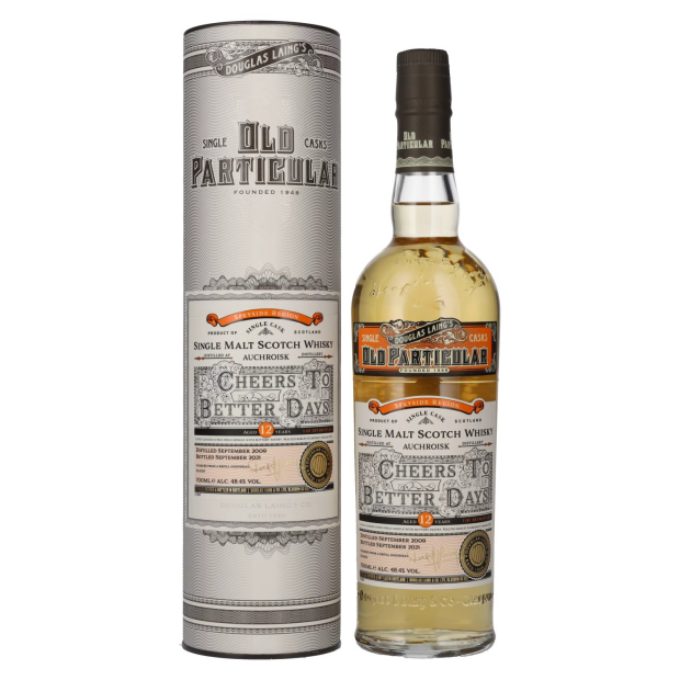 Douglas Laing OLD PARTICULAR Auchroisk Cheers to Better Days 12 Years Old 2009