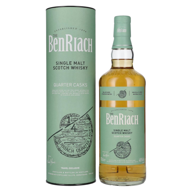 The BenRiach QUARTER CASKS Single Malt Scotch Whisky