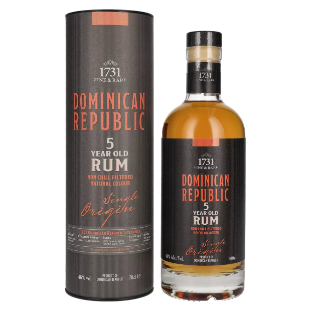 1731 Fine & Rare DOMINICAN REPUBLIC 5 Years Old Single Origin Rum