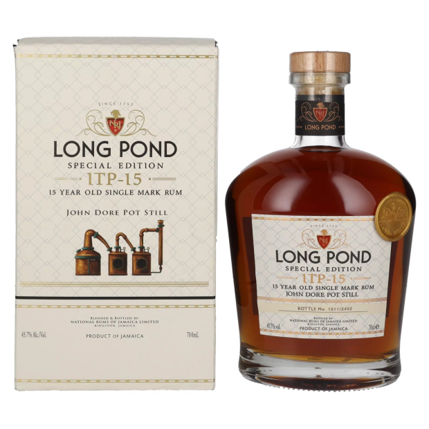 Long Pond Special Edition 15 Years Old Single Mark Rum ITP 15