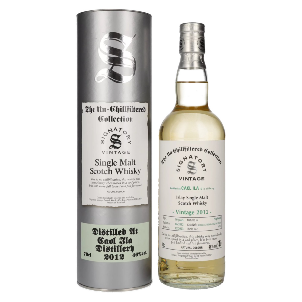 Signatory Vintage CAOL ILA 10 Years Old The Un-Chillfiltered Vintage 2012