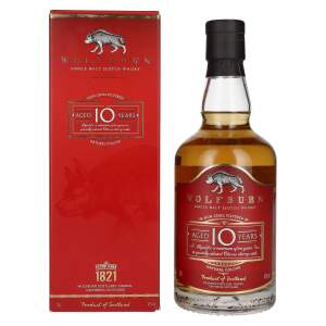 Wolfburn 10 Years Old Single Malt Scotch Whisky 46% Vol....