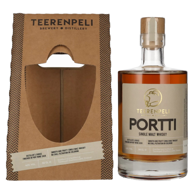 Teerenpeli PORTTI Distillers Choice Single Malt Whisky Portwood Finished