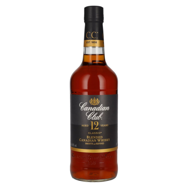 Canadian Club CLASSIC 12 Years Old Small Batch Blended Canadian Whisky