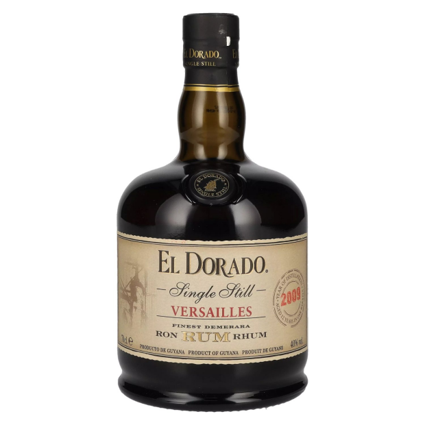 El Dorado Single Still VERSAILLES Finest Demerara Rum 2009