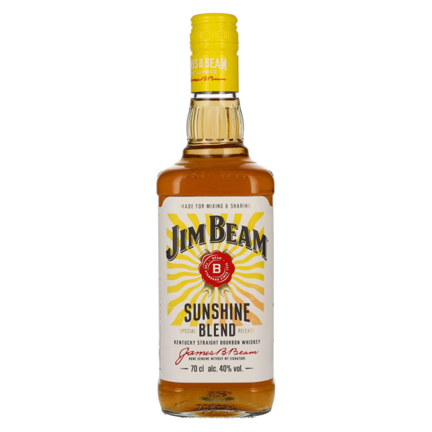 Jim Beam Kentucky Straight Bourbon Whiskey Sunshine Blend