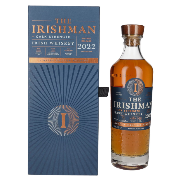 The Irishman Irish Whiskey Cask Strength Limited Edition Release 2022