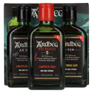 Ardbeg The Three MONSTERS OF SMOKE 46,7% Vol. 3x0,2l in...