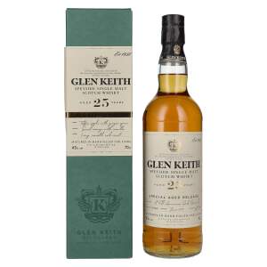 Glen Keith 25 Years Old Speyside Single Malt 43% Vol....