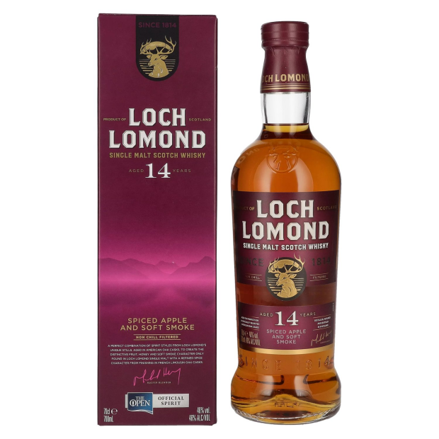 Loch Lomond 14 Years Old Single Malt Spiced Apple and Soft Smoke