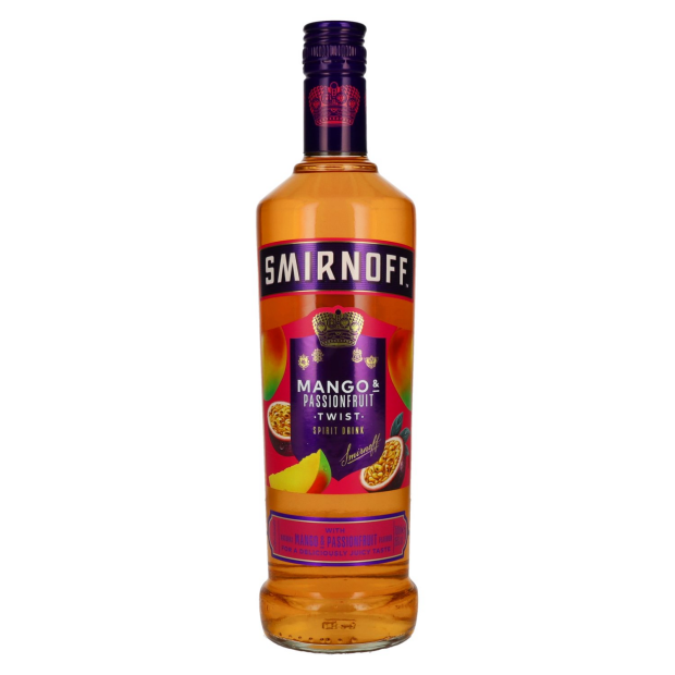 Smirnoff Vodka MANGO & PASSIONFRUIT TWIST Spirit Drink